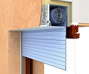 встроенный монтаж выше окна