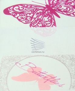 бабочки-розовый