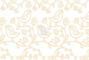pattern with birds and flowers