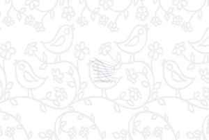 pattern with birds and flowers
