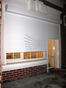 Рольставни для таунхауса