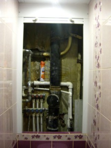 Рольставни в туалет