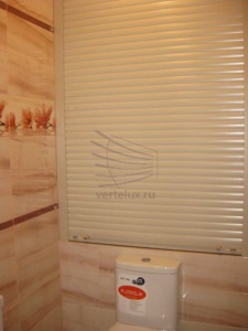 Рольставни в туалет