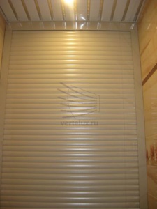 Рольставни в туалет