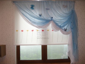 Рулонные шторы в детской