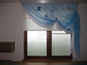 Рулонные шторы в детской