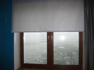 Рулонные шторы в гостевой