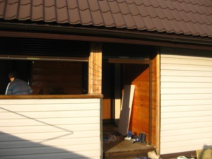 Рольставни на веранду до