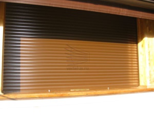 Рольставни на веранду