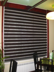 Шторы день-ночь в ресторан