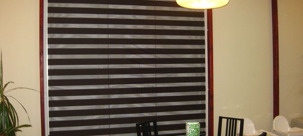 Шторы день-ночь в ресторан