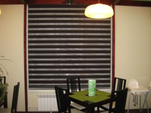 Шторы день-ночь в ресторан