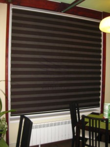 Шторы день-ночь в ресторан