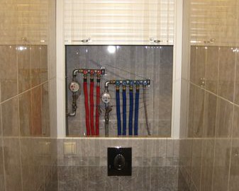 Рольставни за унитазом