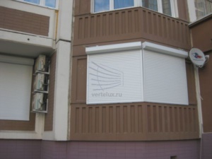 Рольставни на первый этаж