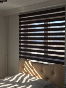 Шторы день ночь в спалне