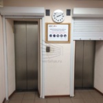 Рольставни поверх лифтов