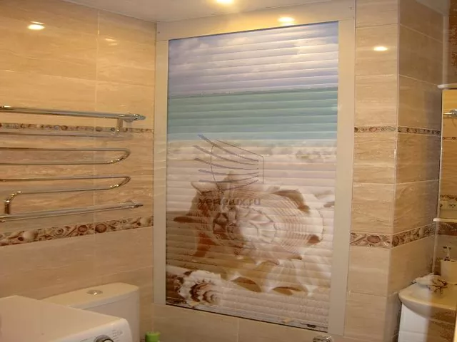 Рольставни в санузел с фото