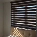 Шторы день ночь в спалне