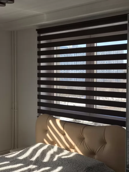 Шторы день ночь в спалне